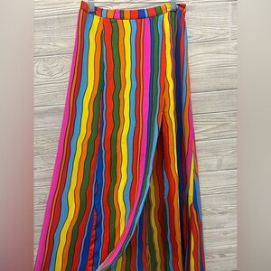 Buddy Love Multicolor Striped Maxi Skirt
